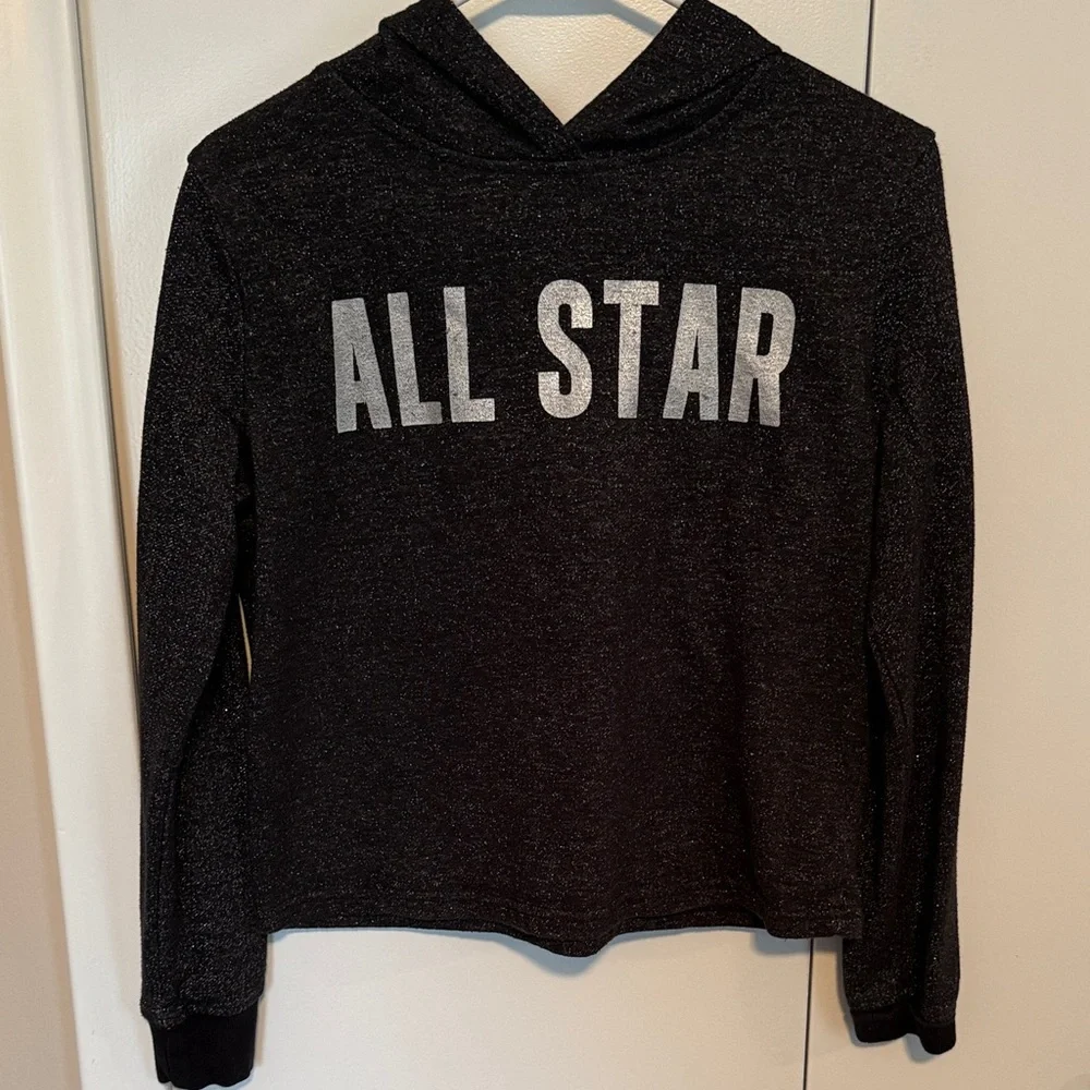 Converse Black All Star Hooded Sweatshirt